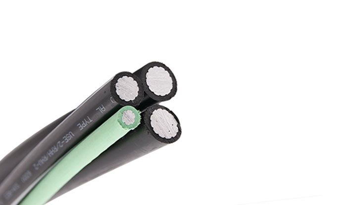 Type Aluminum Conductor Mobile Home Feeder Cable - 600V Triple Rated: USE-2/RHH/RHW-2E Alumin